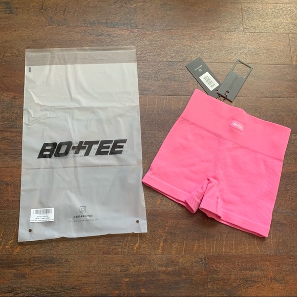 NWT Bo + Tee x Meggan Grubb Intense ribbed bike shorts - Picture 10 of 16